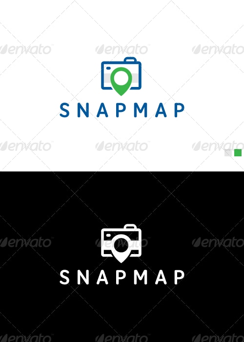 Snap Map - Logo Template, Logo Templates | GraphicRiver