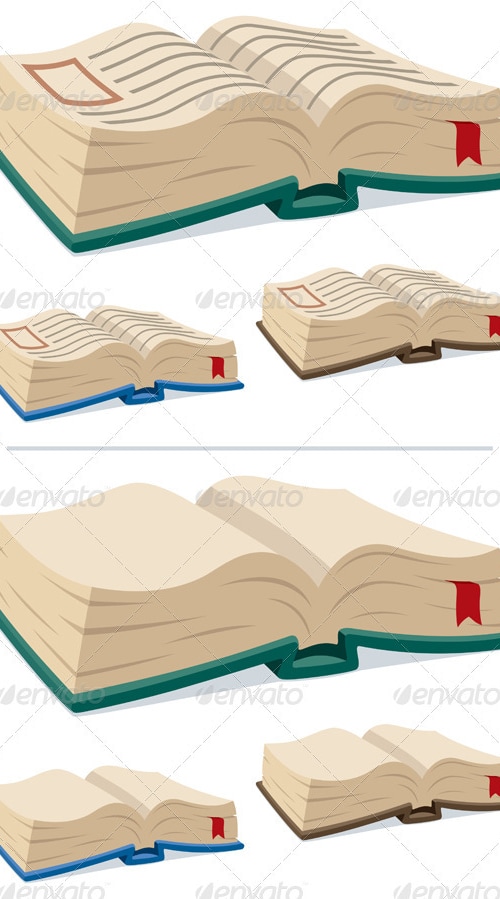 Book, Vectors | GraphicRiver