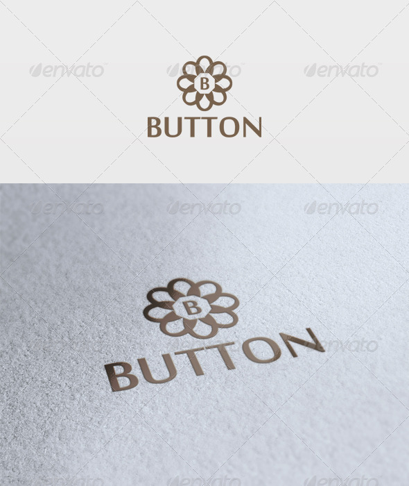 Button Logo, Logo Templates | GraphicRiver