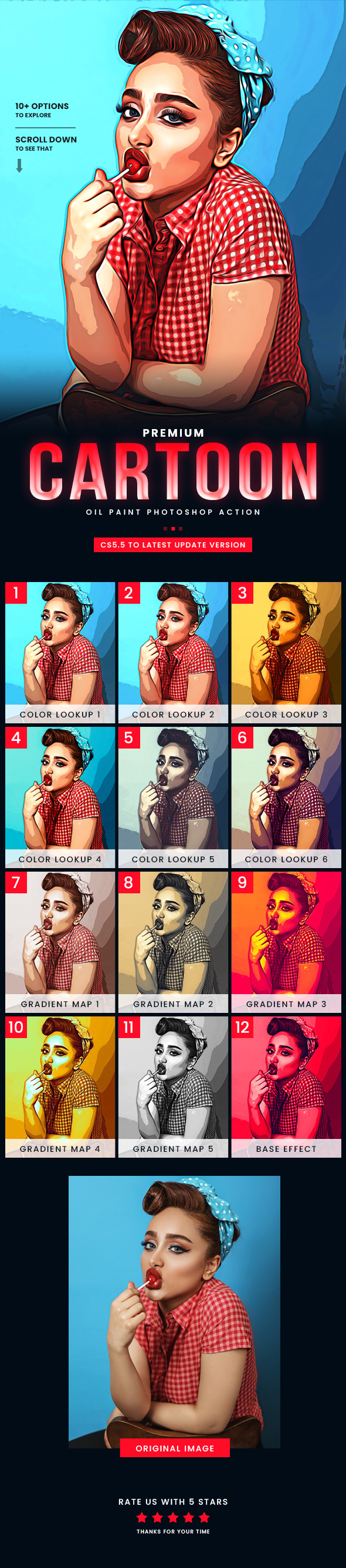 Cartoon Maker Photoshop Action, Add-ons | GraphicRiver