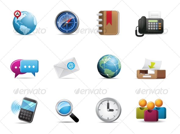 Qicon series | Web and Communication icons, Icons | GraphicRiver