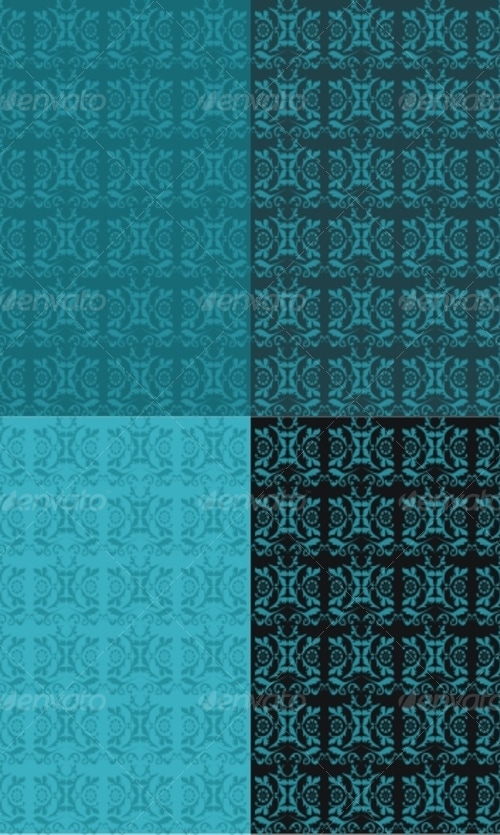 Seamless tile-able patterns, Vectors | GraphicRiver