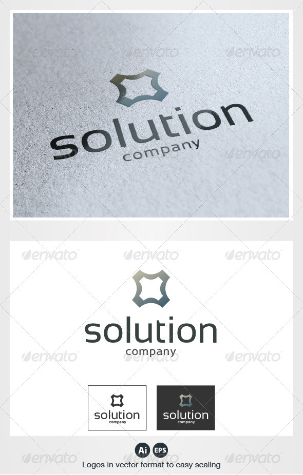 Solution Logo, Logo Templates | GraphicRiver