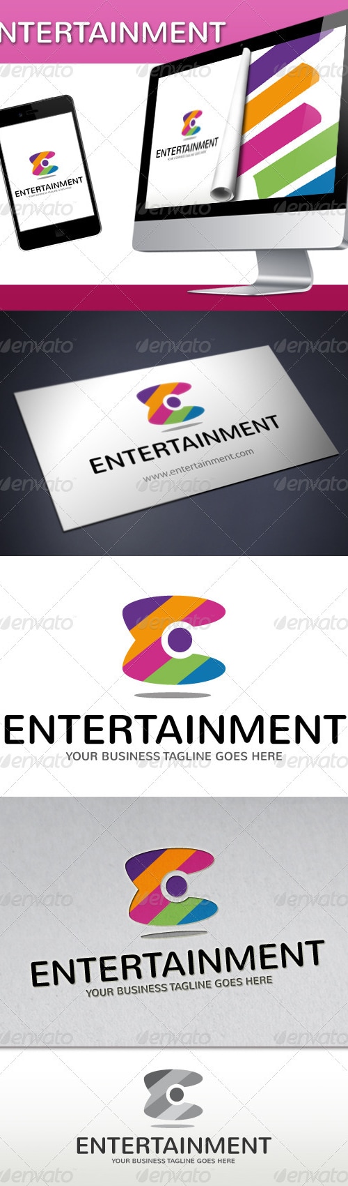 Entertainment Logo, Logo Templates | GraphicRiver