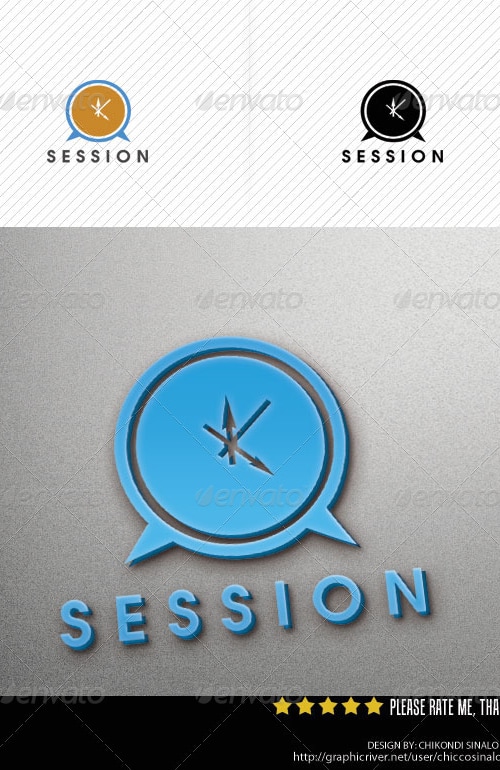 Session Logo Template, Logo Templates | GraphicRiver