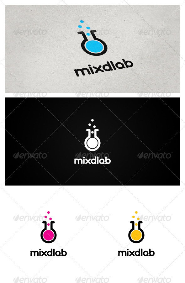 Mixdlab, Logo Templates | GraphicRiver