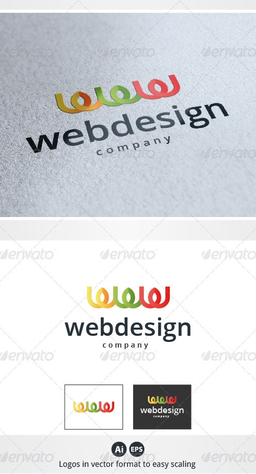 Web Design W Letter Logo, Logo Templates | GraphicRiver