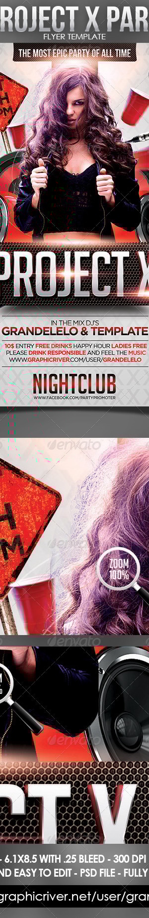 Project X, Print Templates | GraphicRiver