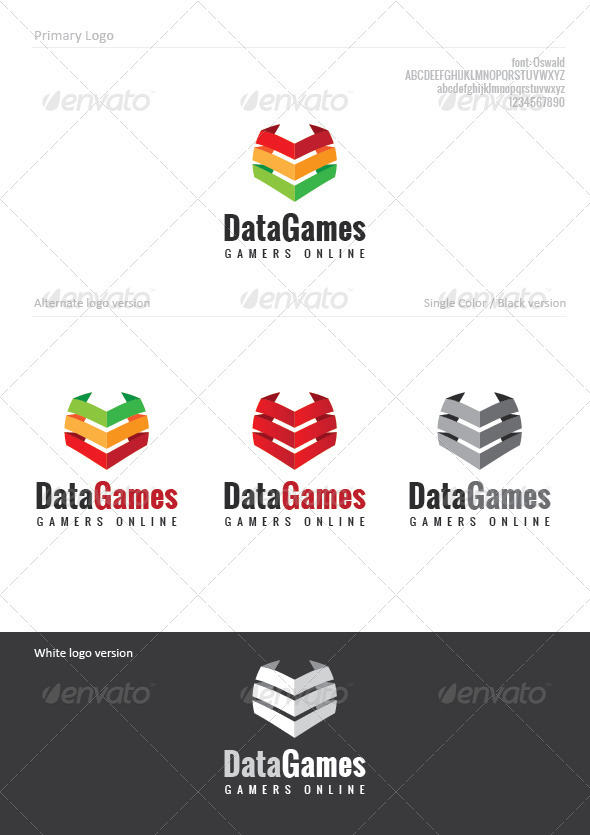 Data Games, Logo Templates | GraphicRiver