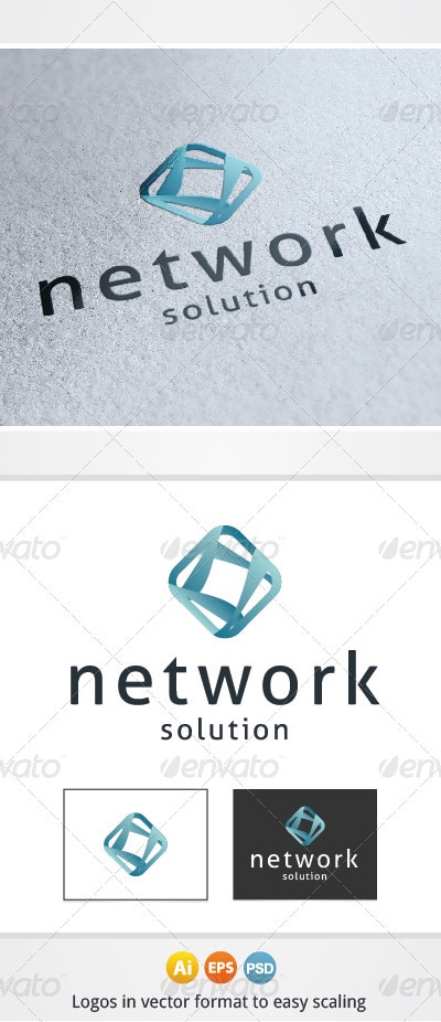 Network Logo, Logo Templates | GraphicRiver