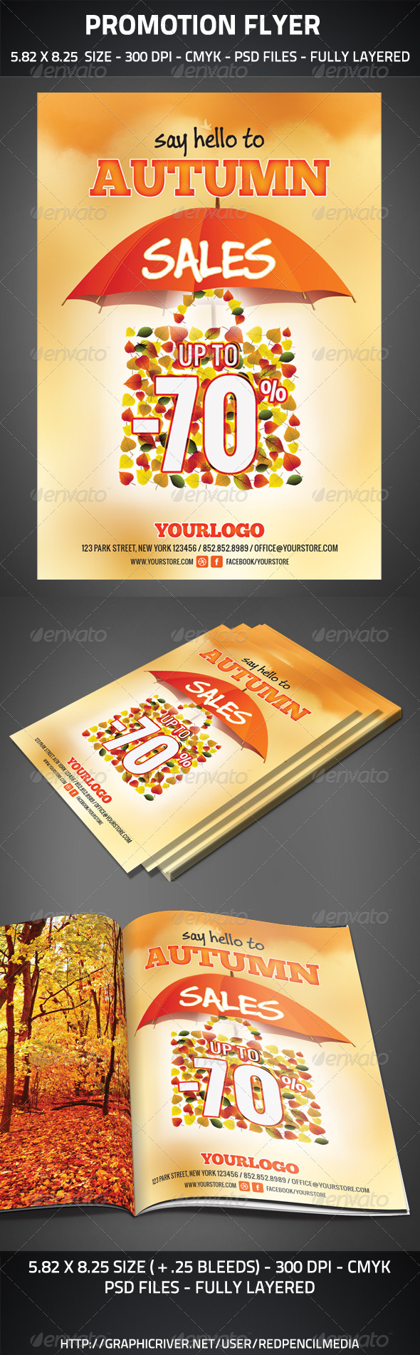 Promotional Sales Flyer, Print Templates | GraphicRiver