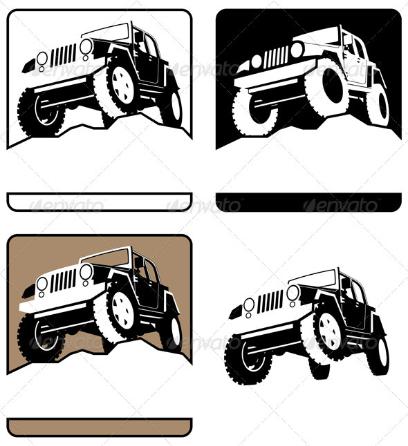 Off-Road Symbol, Vectors | GraphicRiver