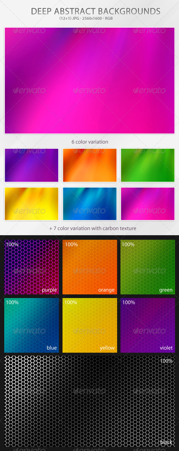 Deep Abstract Backgrounds, Graphics | GraphicRiver