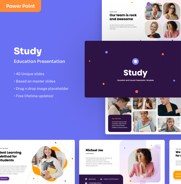 Study - Education PowerPoint Presentation, Presentation Templates ...