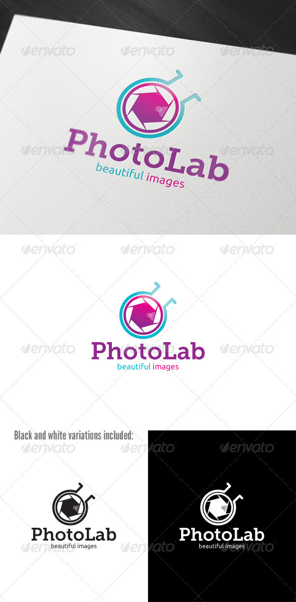 Photo Lab Logo, Logo Templates | GraphicRiver