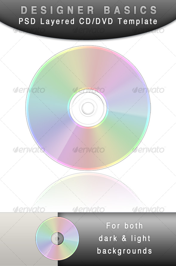 CD - DVD template (Designer Basic), Graphics | GraphicRiver