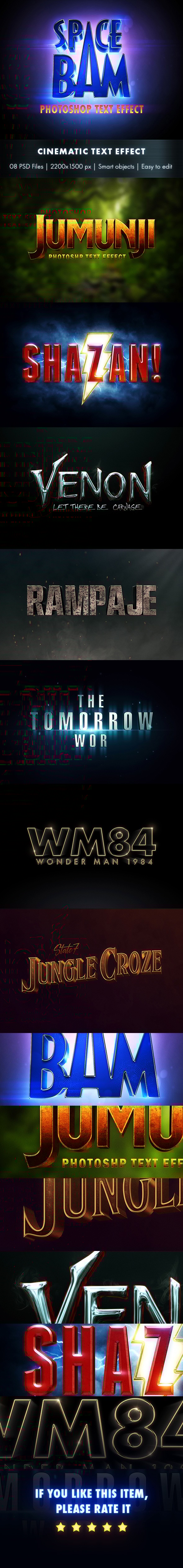 Cinematic Text Effects, Add-ons | GraphicRiver