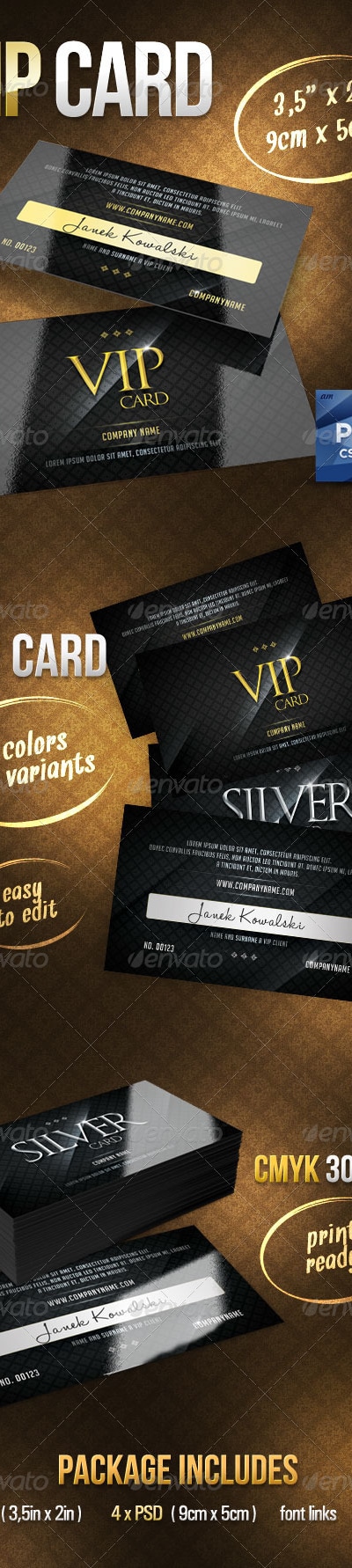 Vip Card, Print Templates | GraphicRiver