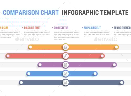 Comparison Chart, Infographics | GraphicRiver