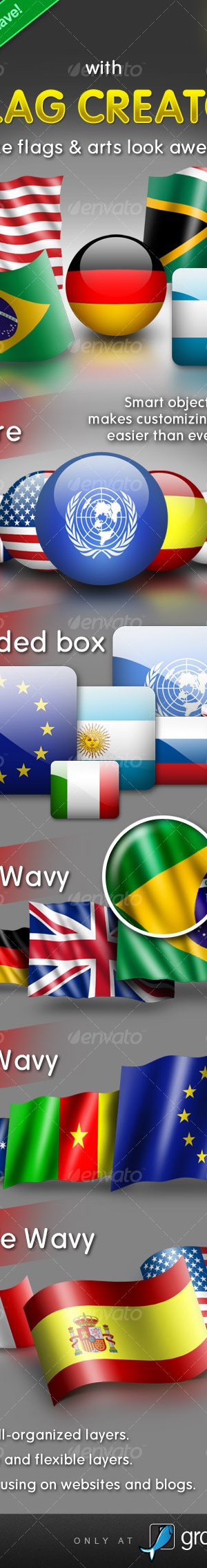 Flag Creator, Graphics | GraphicRiver