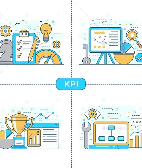 Key Performance Indicator Concept Illustration, Vectors | GraphicRiver