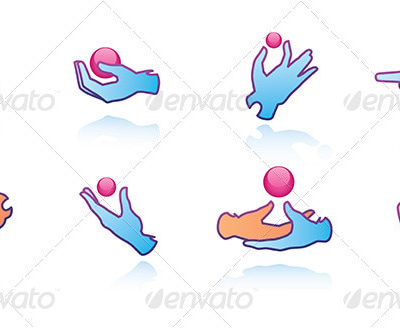 Hands Web Icons, Vectors | GraphicRiver