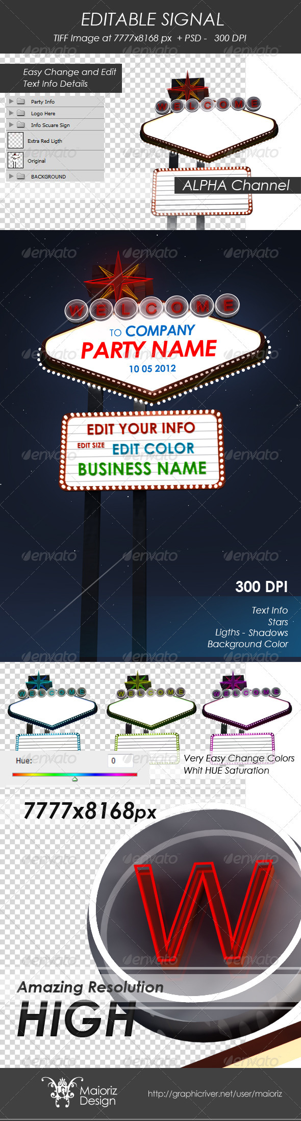 Editable Sign, Graphics | GraphicRiver