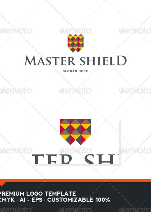 Master Shield Logo Template, Logo Templates | GraphicRiver