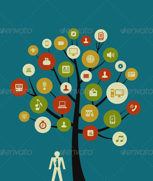 Tree business3, Vectors | GraphicRiver