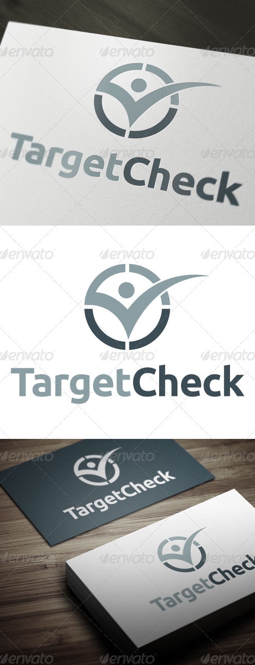 Target Check, Logo Templates | GraphicRiver