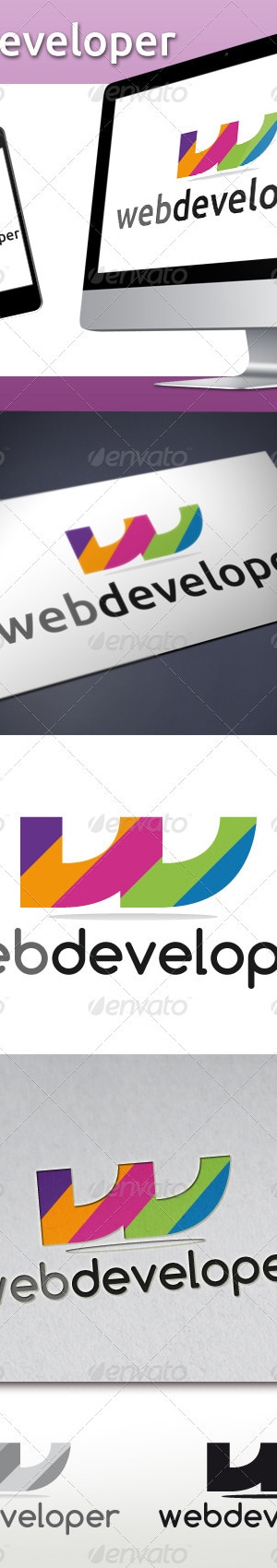 Web developer Logo, Logo Templates | GraphicRiver