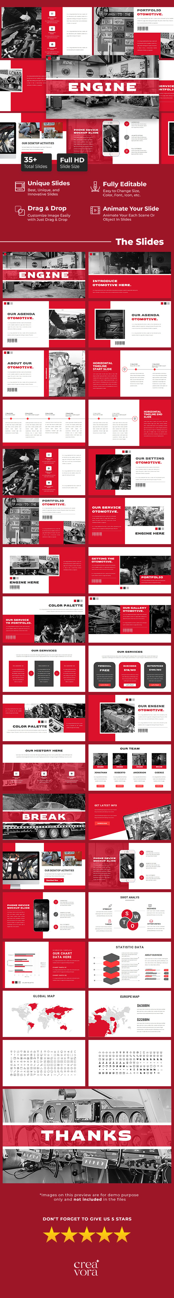 Engine Powerpoint Presentation Template, Presentation Templates ...