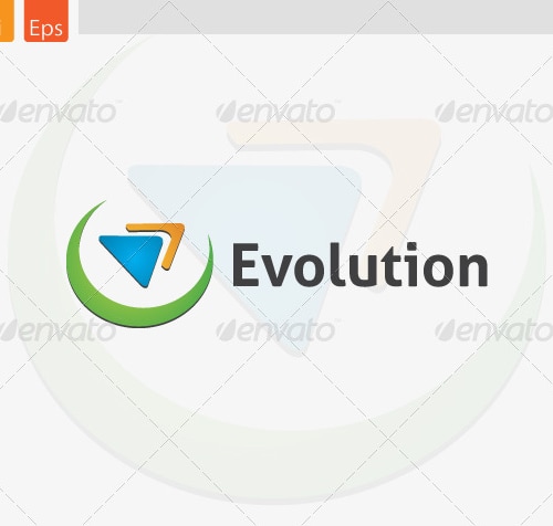 Evolution Logo Template, Logo Templates | GraphicRiver
