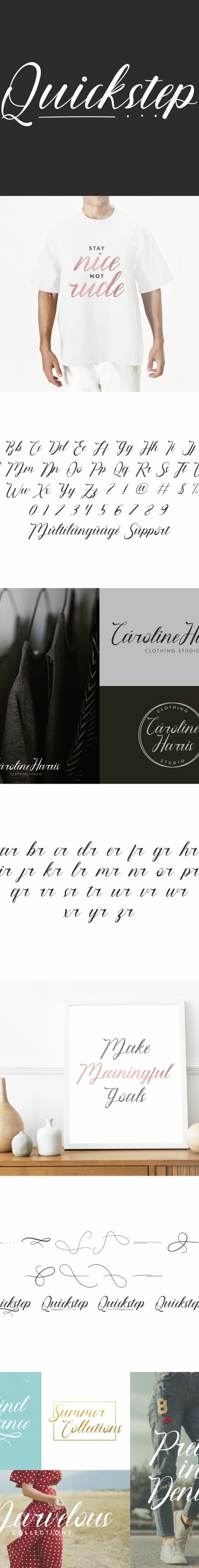 Quickstep Font, Fonts | GraphicRiver