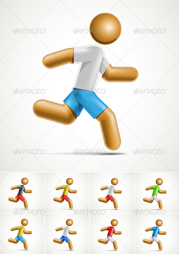 Running, Vectors | GraphicRiver