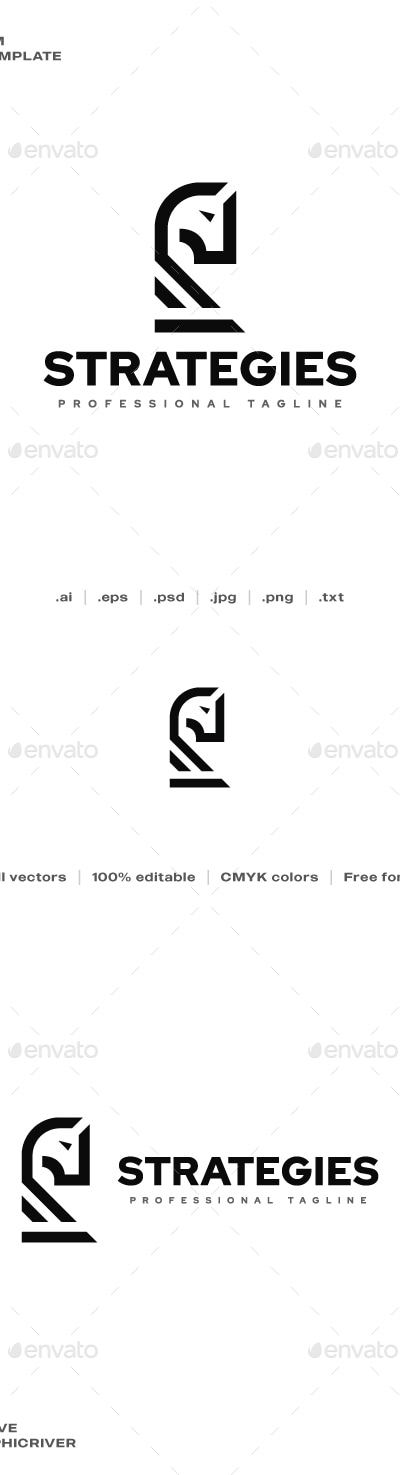 Strategies Logo, Logo Templates | GraphicRiver