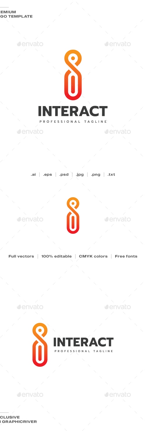 Interactive Logo, Logo Templates | GraphicRiver