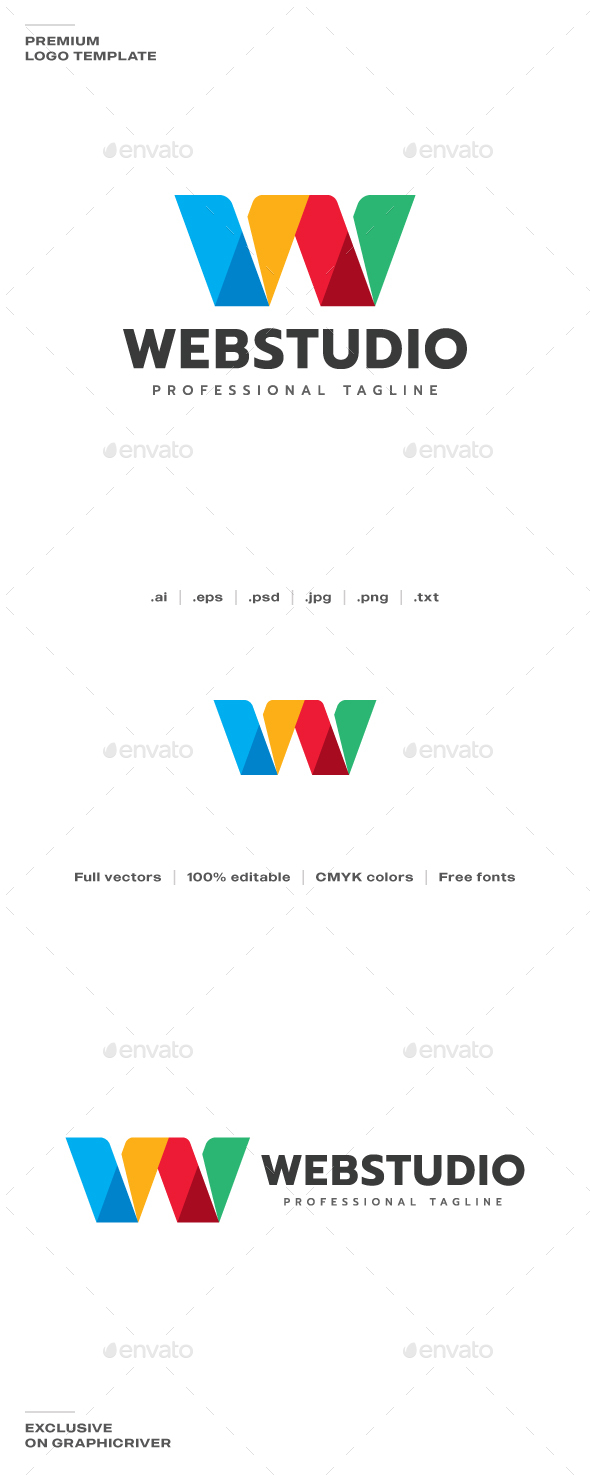 Web Studio Logo, Logo Templates | GraphicRiver