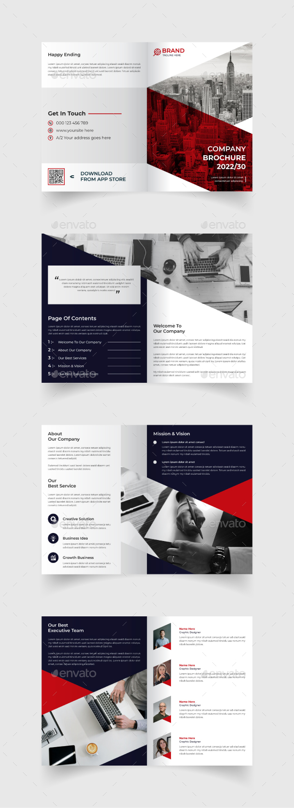 Brochure Template Design, Print Templates | GraphicRiver