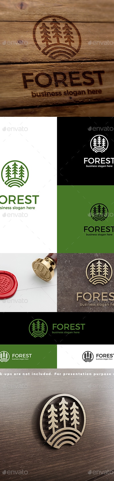 Forest Logo, Logo Templates | GraphicRiver