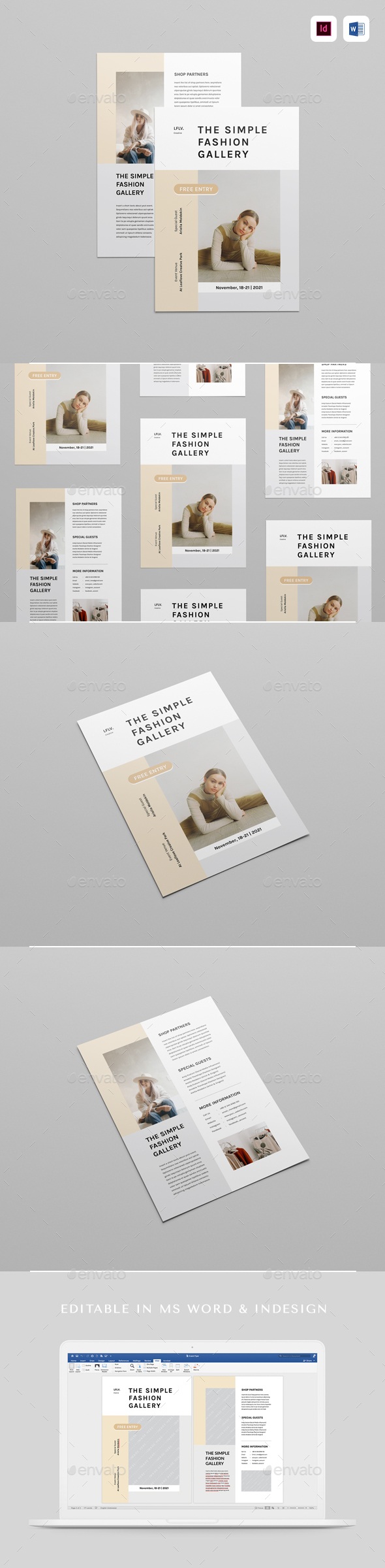 Event Flyer | MS Word & Indesign, Print Templates | GraphicRiver
