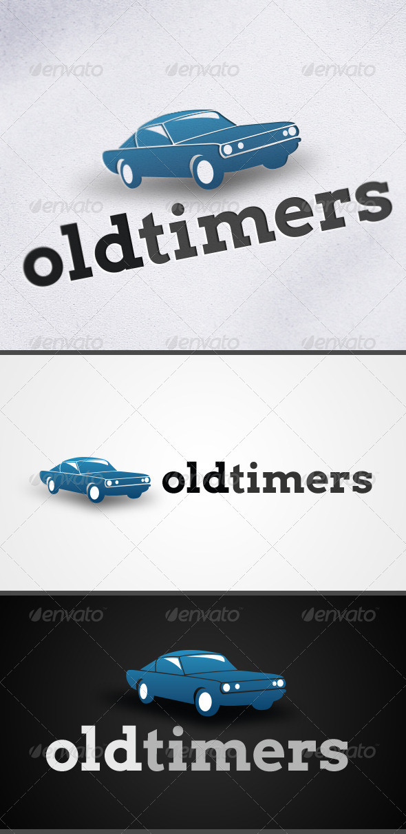 Old Timers Car Logo, Logo Templates | GraphicRiver