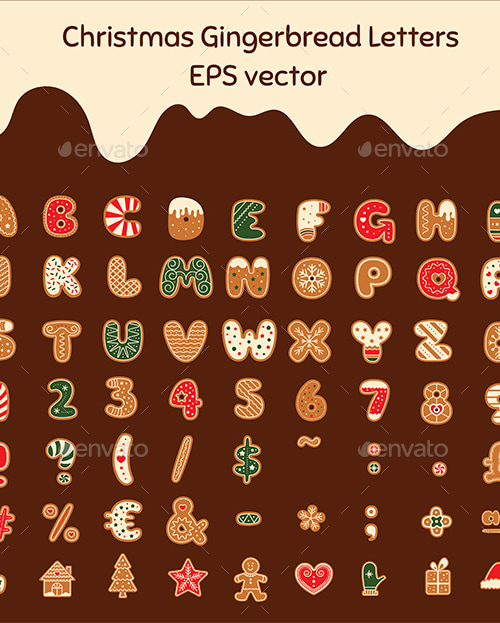 Gingerbread Text Typeface, Graphics | GraphicRiver