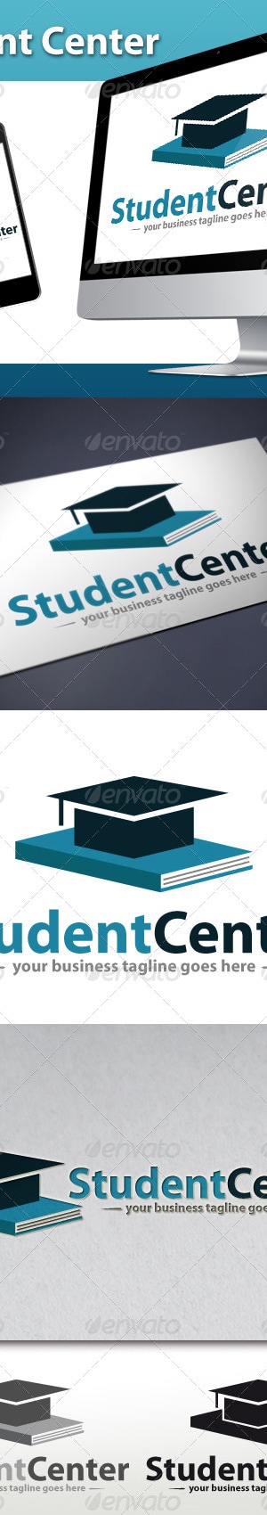 Student Center Logo, Logo Templates | GraphicRiver