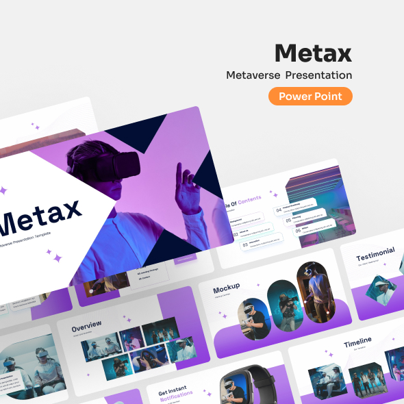 Metax - Metaverse PowerPoint Presentation, Presentation Templates ...