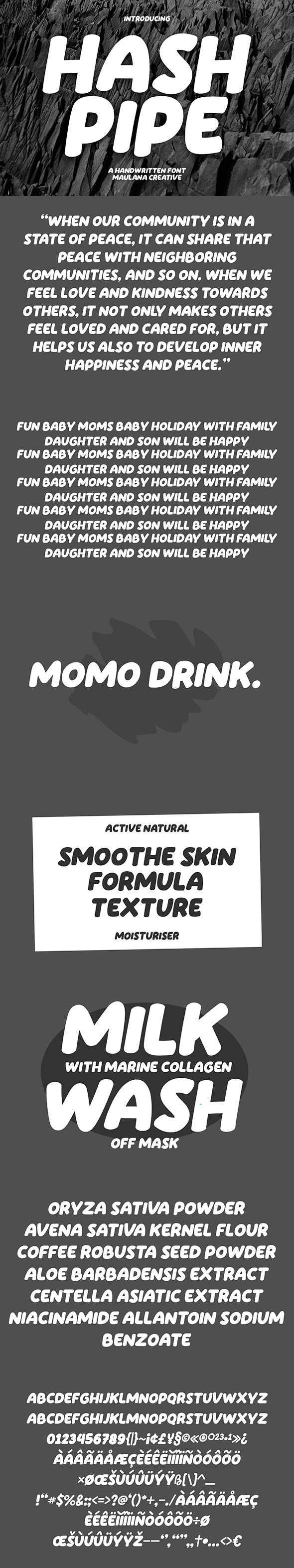 Hash Pipe Handwritten Font, Fonts | GraphicRiver