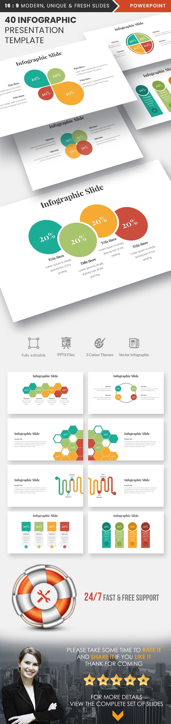 MULTIPURPOSE INFORAPHIC - Powerpoint Presentation Template ...