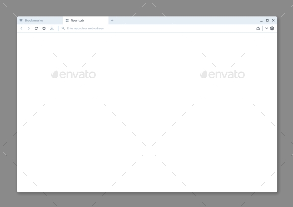 Internet Web Browser Window Interface Mockup, Vectors | GraphicRiver