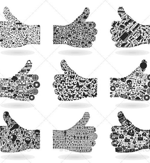 Set of Hands, Vectors | GraphicRiver