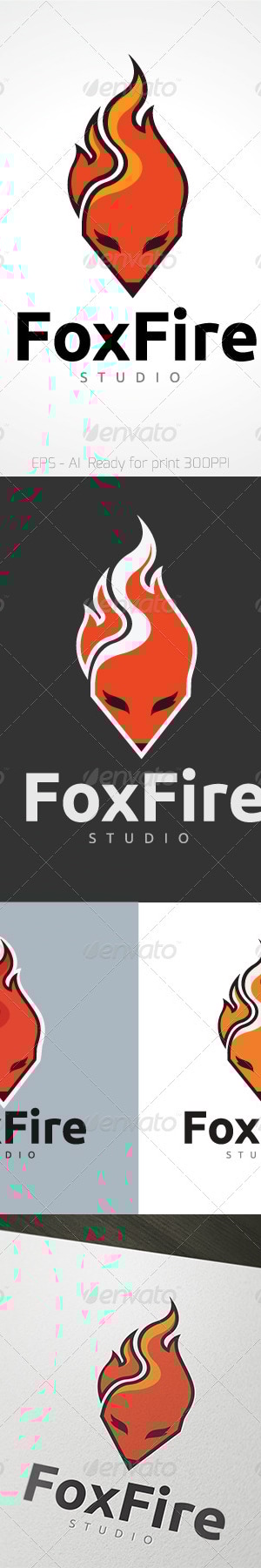 Foxfire Logo, Logo Templates | GraphicRiver